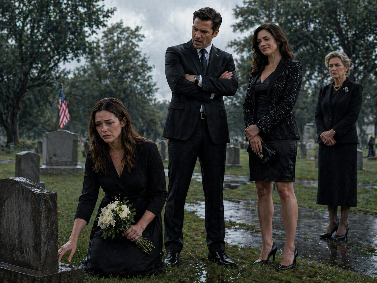 He Called His Wife “Uneducated” at Her Mother’s Grave — Moments Later, He Found Out She Owned His Entire Company